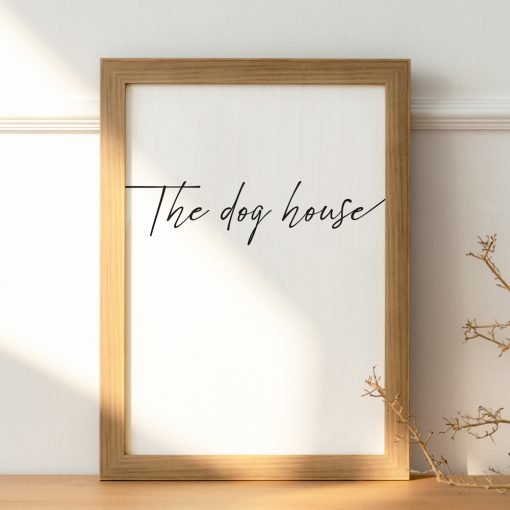 The dog house